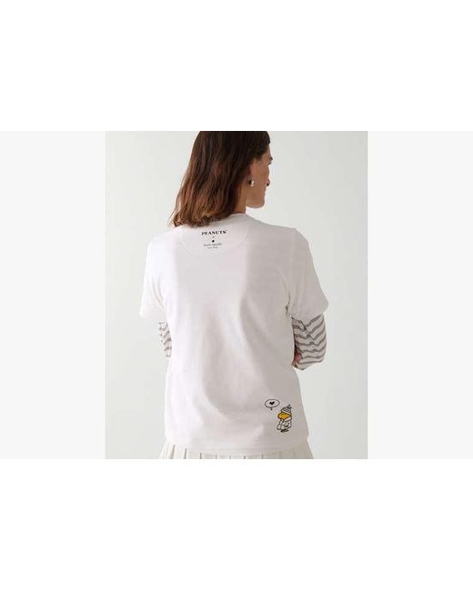 Kate Spade Black Snoopy Tee