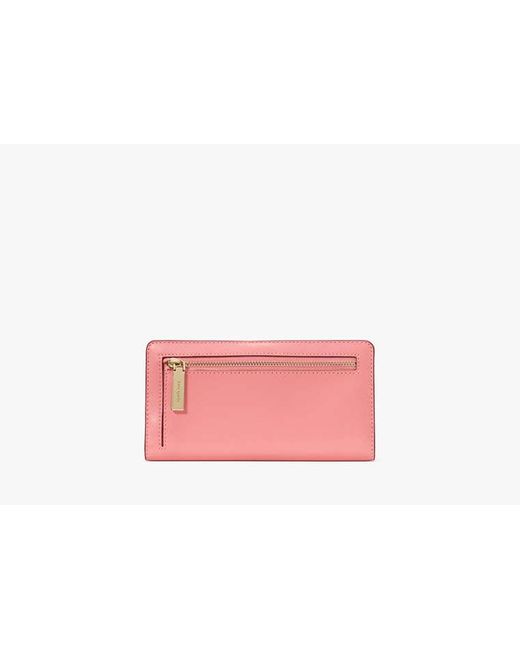 Kate Spade Pink Madison Large Slim Wallet