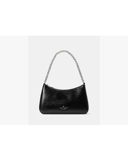 Kate Spade Black Kate Spade Margot Textured Leather Shoulder Bag