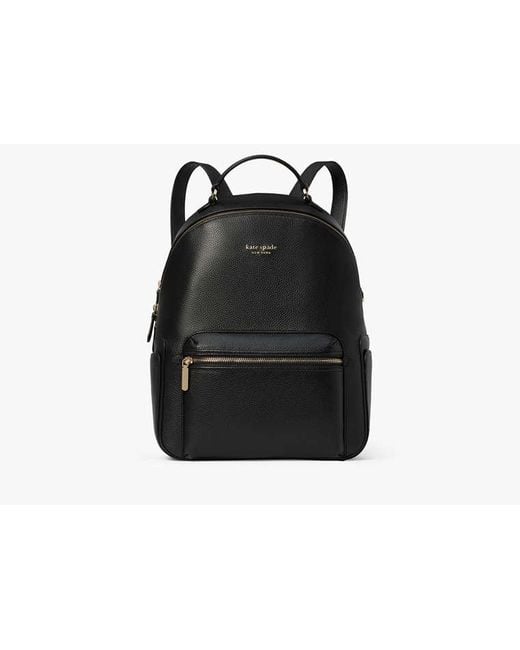 Kate Spade Black Hudson Large Backpack
