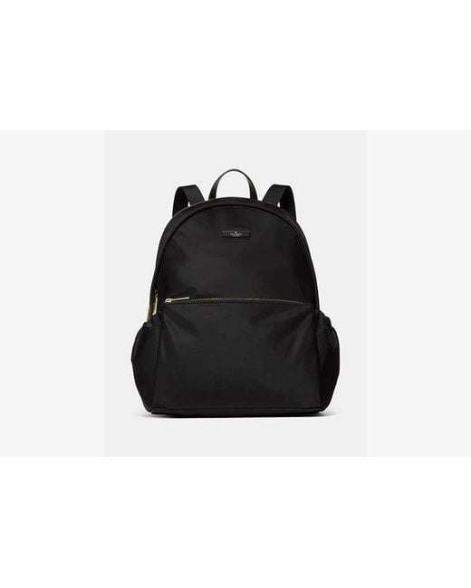 Kate Spade New York Carter Nylon Dome Backpack | NWT | Black | Retail $329 Kate Spade Carter Nylon Large Dome Backpack KP111 | Designer  main image 2