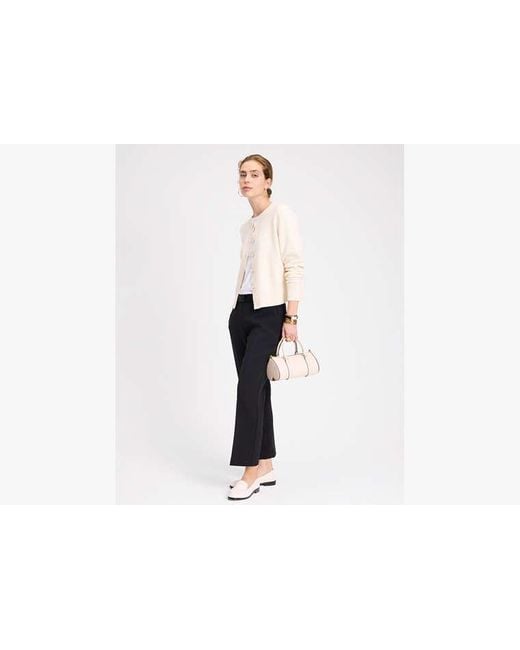 Kate Spade Black Pearl Button Nell Cardigan