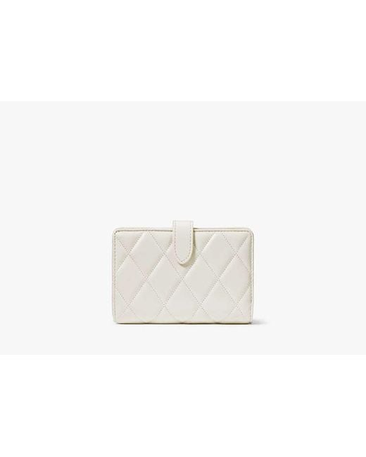 Kate Spade White Carey Medium Bifold Wallet