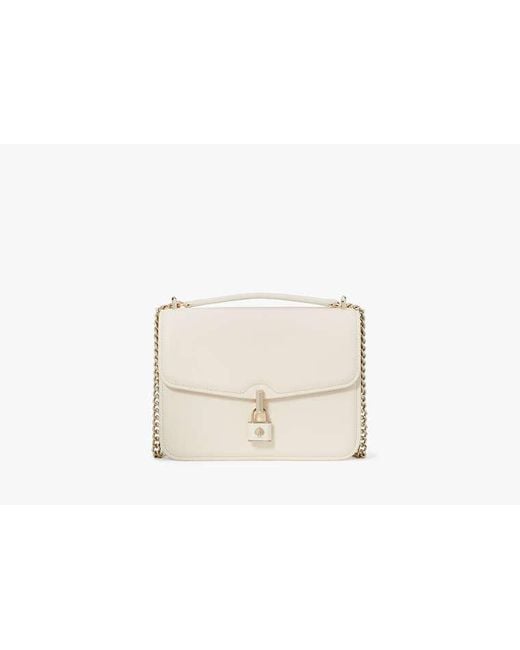 Kate Spade Black Locket Large Flap Shoulder Bag