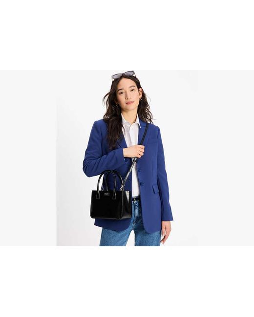 Kate Spade Black Sam Icon Square Tote