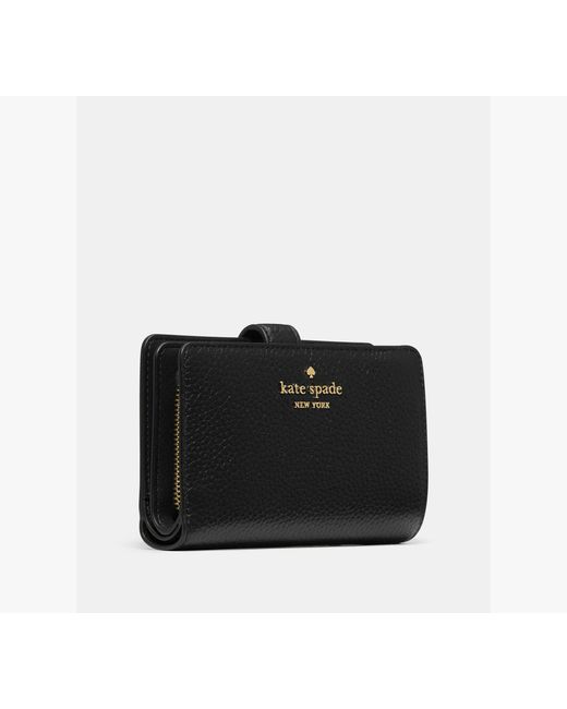 Kate Spade Outlet Black Medium Bifold Wallet