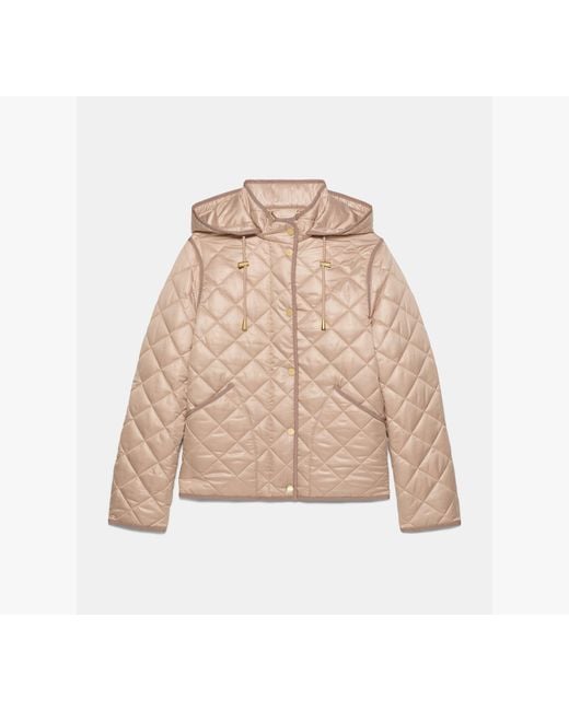 Kate Spade Outlet Natural Quilted Jacket