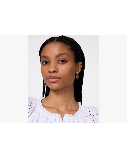 Kate Spade Black High Shine Double Drop Earring