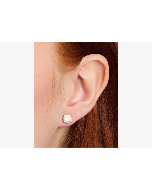 Kate Spade Multicolor Little Luxuries 6mm Square Studs