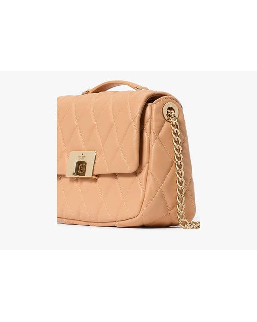 Kate Spade Black Carey Quilted Small Flap Crossbody