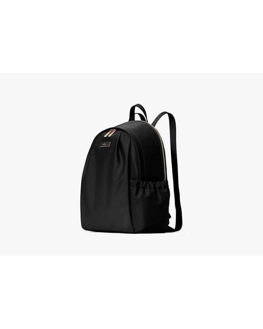 Kate Spade Black Carter Nylon Large Backpack