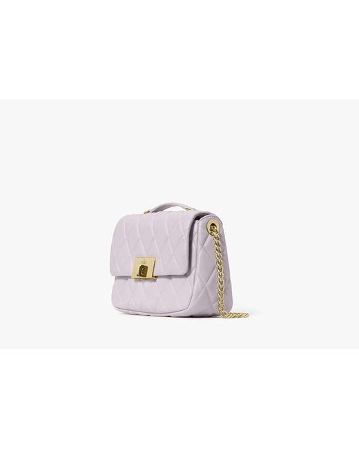 Kate Spade Black Carey Quilted Small Flap Crossbody