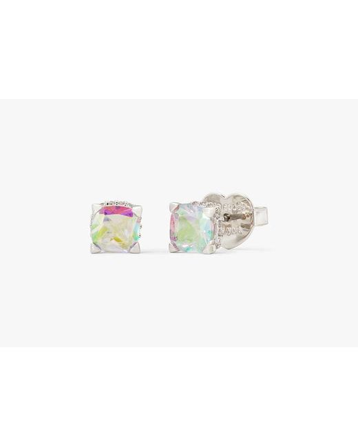 Kate Spade Multicolor Little Luxuries 6mm Square Studs