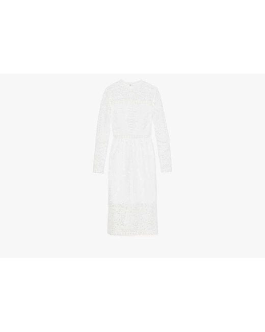 Kate Spade Black Guipure Lace Dress