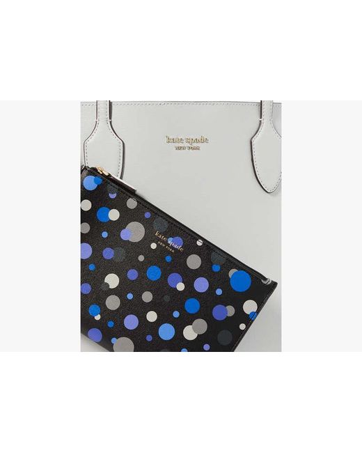 Kate Spade Black Bleecker Space Dot Large Tote