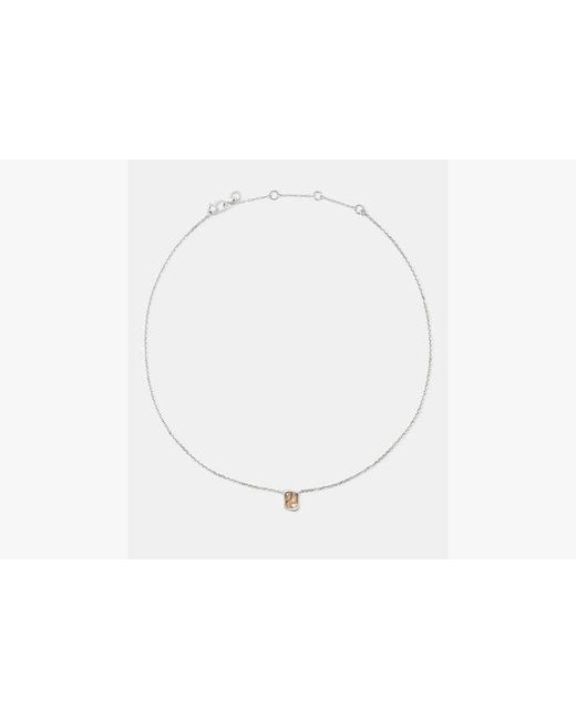 Kate Spade White Molten Glass Pendant