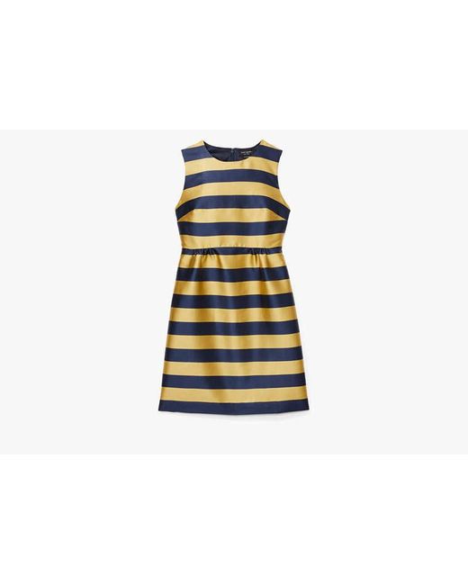 Kate Spade Black Awning Stripe Sheath Dress
