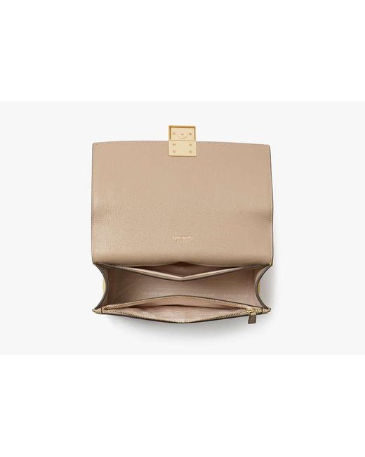 Kate Spade Black Deco Color-Blocked Chain Shoulder Bag, Tigers Eye