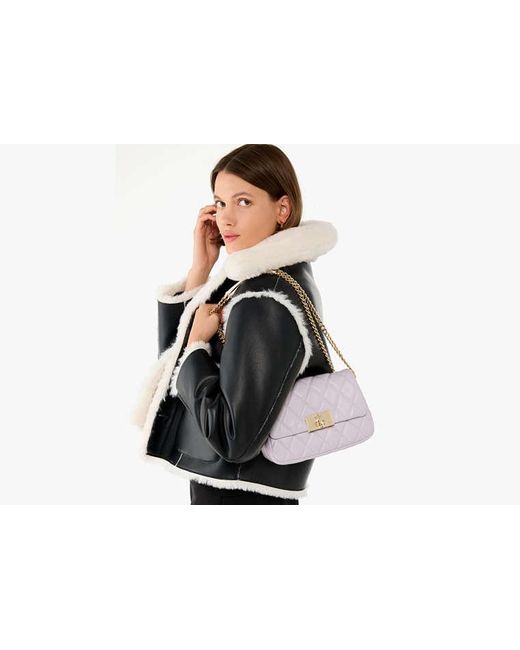 Kate Spade Black Carey Quilted Small Flap Crossbody