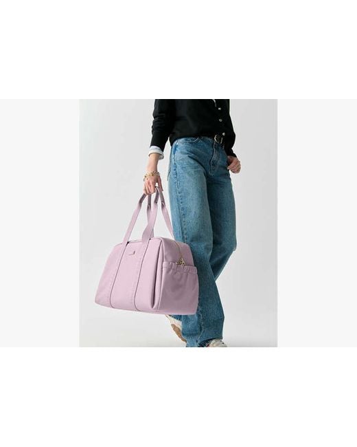 Kate Spade Black Carter Nylon Large Weekender