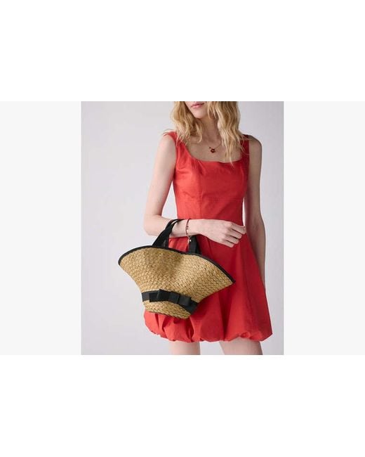 Kate Spade Gray Kate Spade Solei Sun Hat Bag