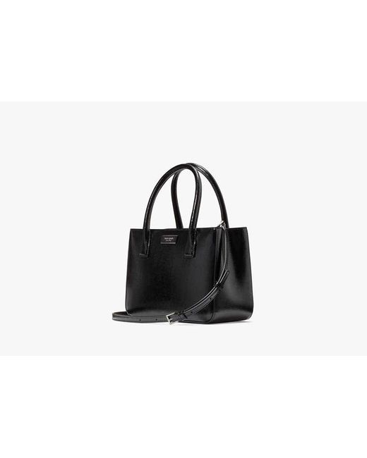 Kate Spade Black Sam Icon Square Tote