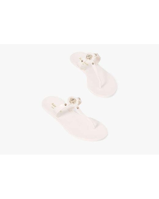 Kate Spade Black Kendall Jelly T-Strap Sandal