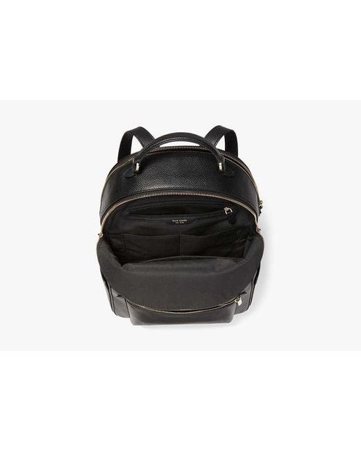 Kate Spade Black Hudson Large Backpack