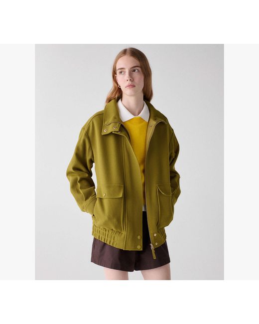 Kate Spade Outlet Green Blouson Jacket