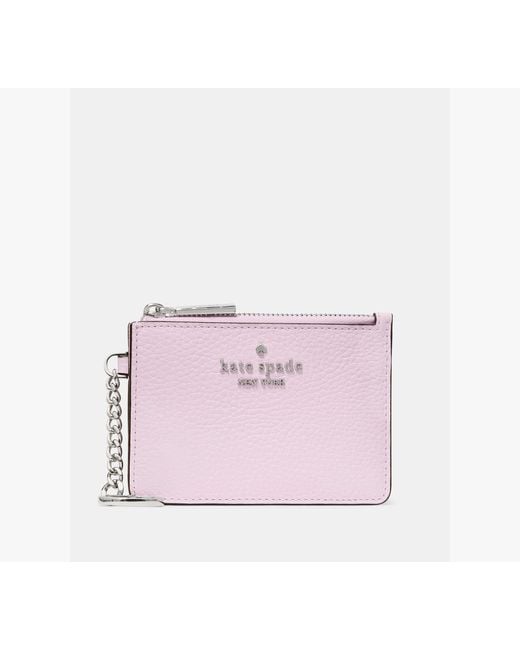 Kate Spade Outlet Black Key Ring Card Holder