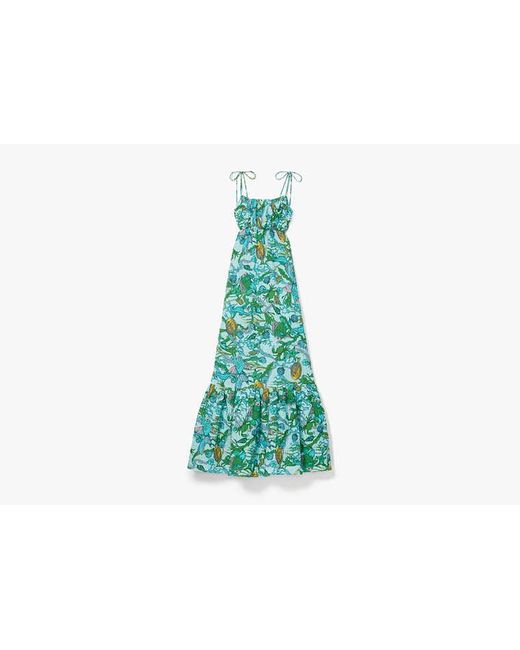 Kate Spade Under The Sea Tie-Strap Dress, Low Tide in Green | Lyst