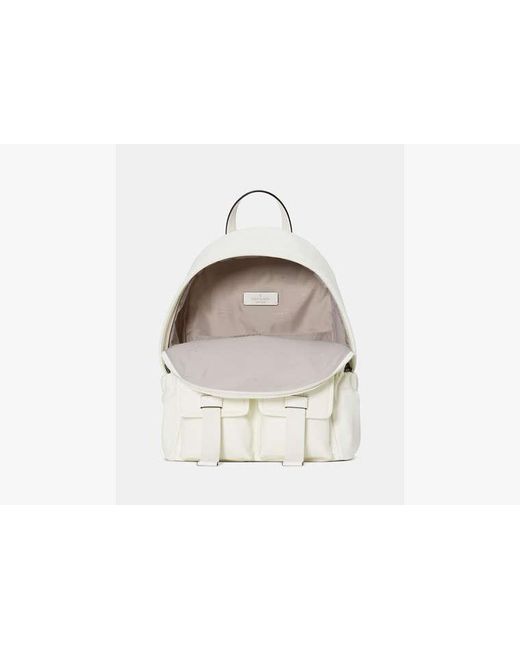 NWT Kate Spade Carter Nylon Cargo Backpack - Meringue Kate Spade Carter Ksnyl Cargo Backpack - Meringue • Price » main image 3