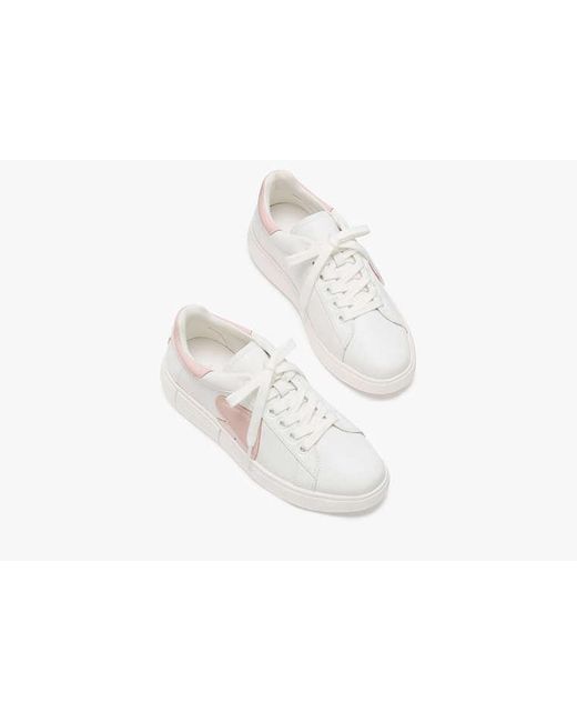 Kate Spade Black Charli Lace Up Sneaker