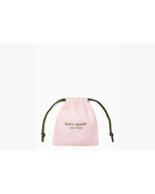 Kate Spade Black Spot The Spade Pave Huggies