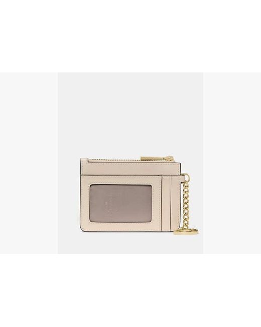 Kate Spade Natural Kate Spade Spade Flower Key Ring Card Holder
