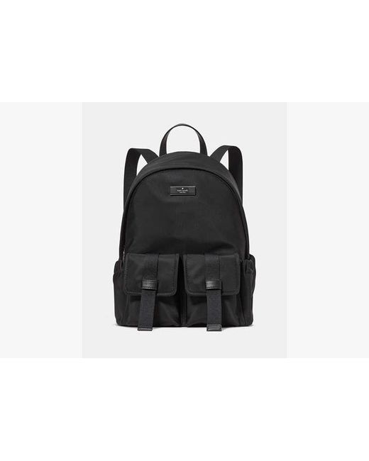 Kate Spade Carter Nylon Cargo Backpack in Black | Lyst display picture 1