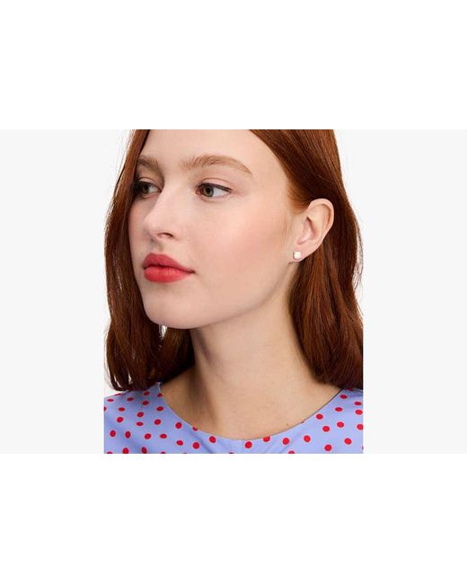 Kate Spade Multicolor Little Luxuries 6mm Square Studs