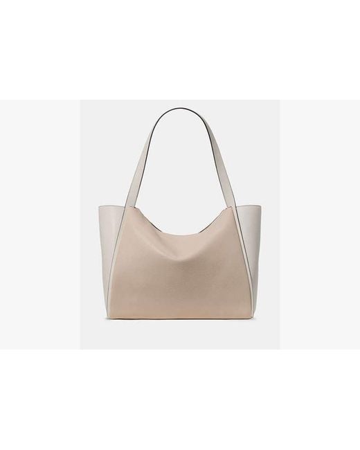 Kate Spade Black Knott Tote Bag, Light Cream