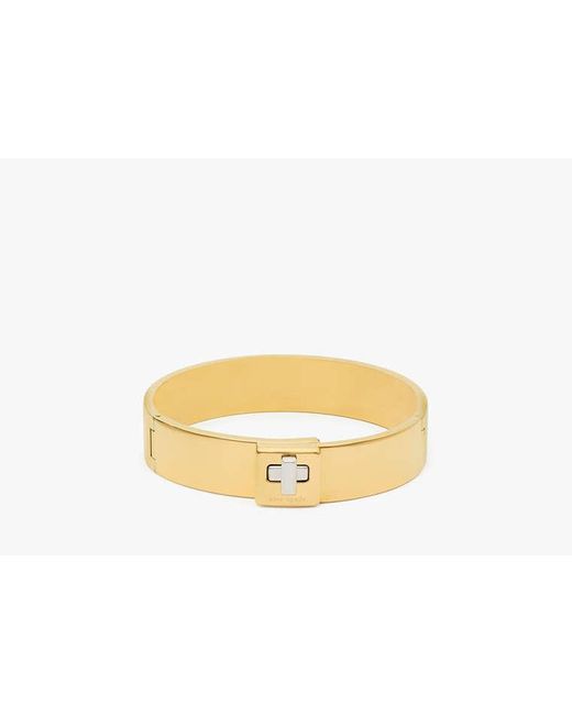 Kate Spade Black Phoebe Turnlock Bangle