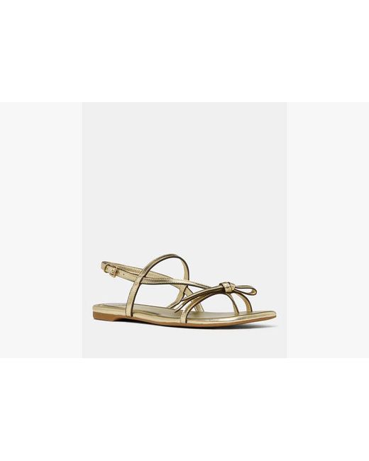 Kate Spade Black Loop Flat Sandal
