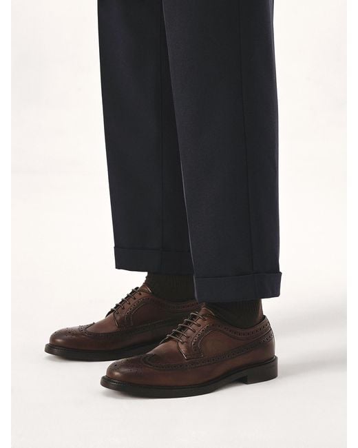 Kazar Elegante Brogue-Schuhe Aus Braunem Leder Für Männer in Brown für Herren