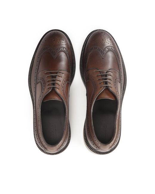 Kazar Elegante Brogue-Schuhe Aus Braunem Leder Für Männer in Brown für Herren