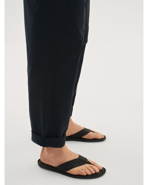 Kazar Schwarze Herren-Flip-Flops in White für Herren