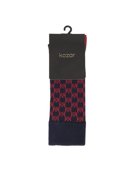 Calcetines De Hombre De Algodón De Alta Calidad Kazar de hombre de color Purple