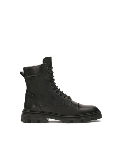 Botas Altas De Hombre Con Suela Trep Kazar de hombre de color Black