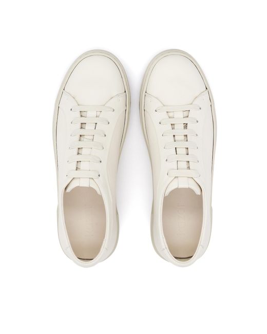 Kazar Herren-Sneakers Aus Naturleder in White für Herren