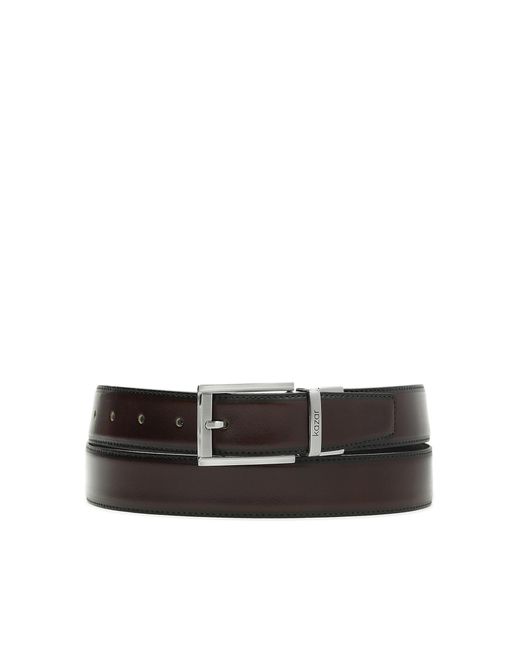 Cintura Reversibile Da Uomo Nera E di Kazar in White da Uomo