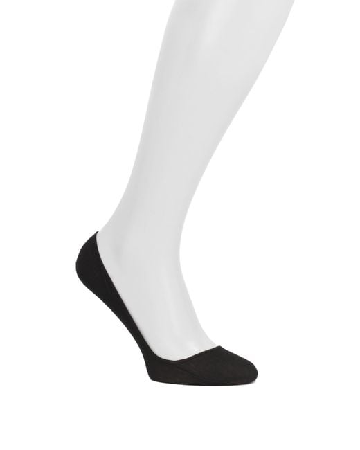 Calcetines Negros De Mujer Kazar de color White