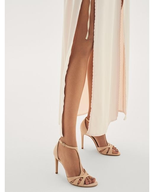 Kazar White Beigefarbene Damen-Sandalen