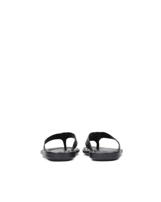 Kazar Schwarze Herren-Flip-Flops in White für Herren